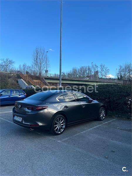 Usado Mazda 3 181 CV (133 kW) 2019 Gris / plata Berlina