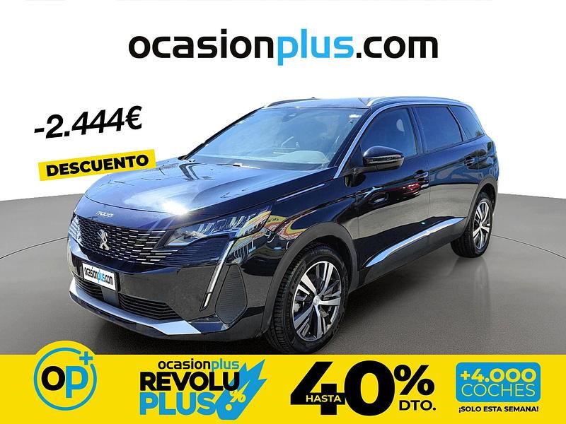 Usado Peugeot 5008 Allure 130 CV (95 kW) 2024 Negro SUV