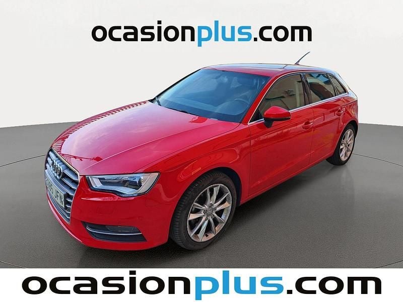 Rojo Usado 2015 Audi A3 Sportback Advanced Plus Utilitario | 17.200 € (Buen precio) - Imagen 1/4