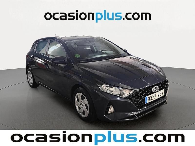 Usado Hyundai i20 100 CV (73 kW) 2022 Negro Utilitario