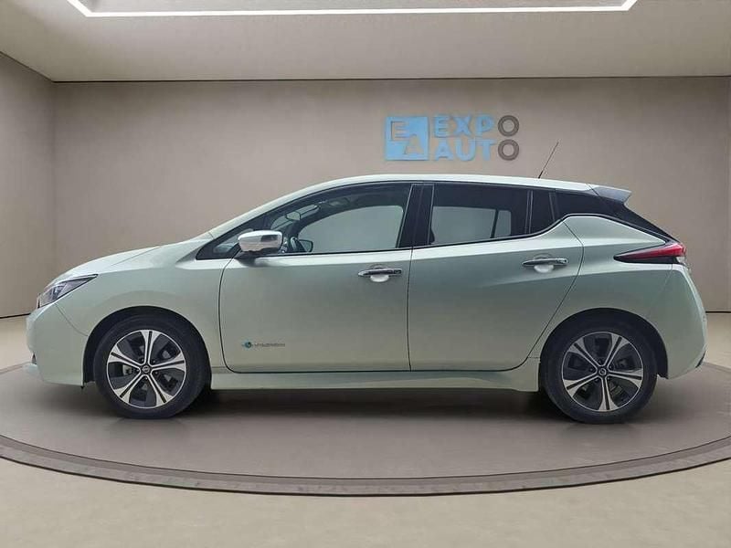 Usado Nissan Leaf N-Connecta 110 kW (150 CV) 2018 Gris Utilitario