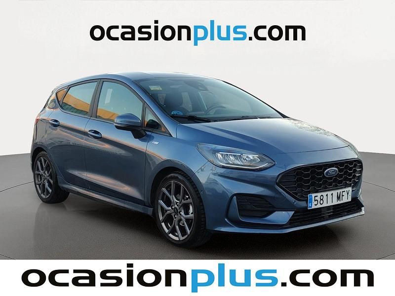 Usado Ford Fiesta ST-Line 125 CV (91 kW) 2023 Azul Utilitario