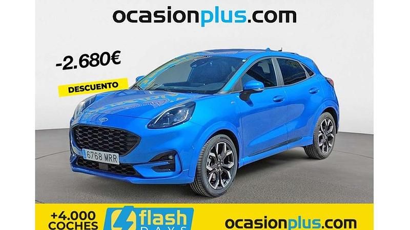 Azul Usado 2024 Ford Puma ST-Line X SUV | 20.637 € (Precio justo) - Imagen 1/4