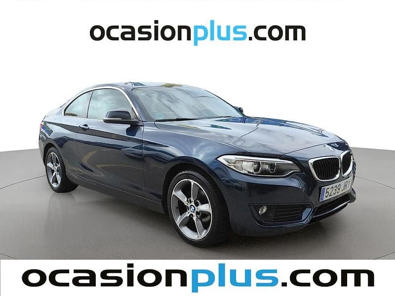 Usado BMW 218 150 CV (110 kW) 2016 Azul Coupe