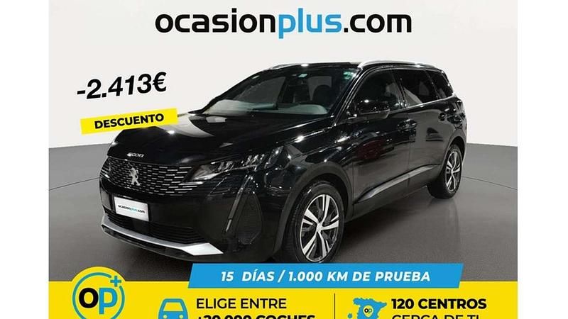 Usado Peugeot 5008 Allure 131 CV (96 kW) 2024 Negro SUV