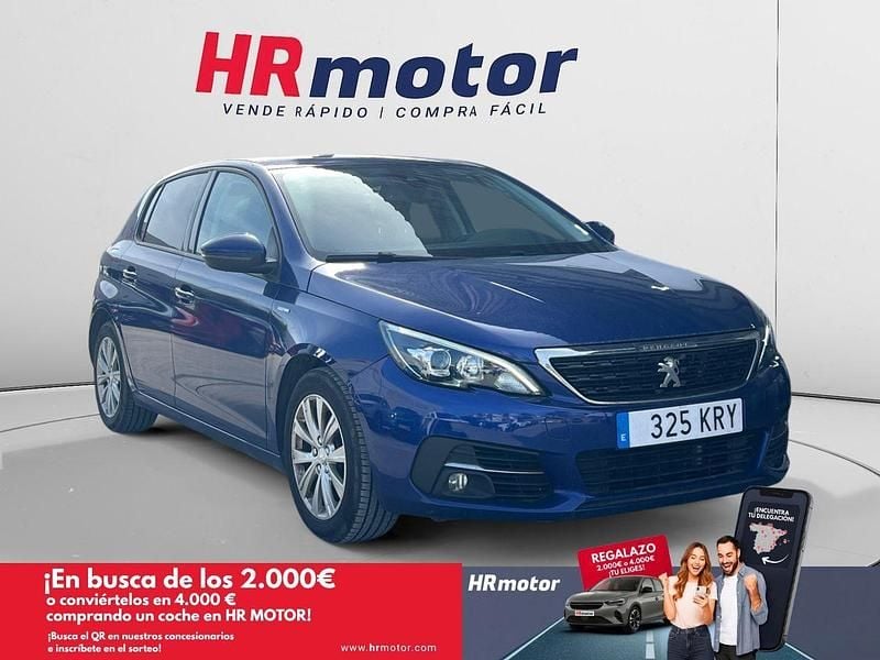 Azul Usado 2018 Peugeot 308 Style Berlina | 9350 € (Buen precio) - Imagen 1/4