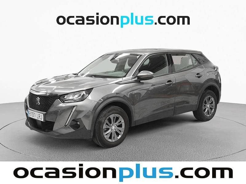 Gris Usado 2021 Peugeot 2008 Active SUV | 13.628 € (Precio justo) - Imagen 1/4