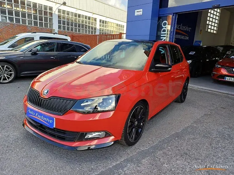 Usado Skoda Fabia Monte Carlo 105 CV (77 kW) 2016 Rojo Berlina