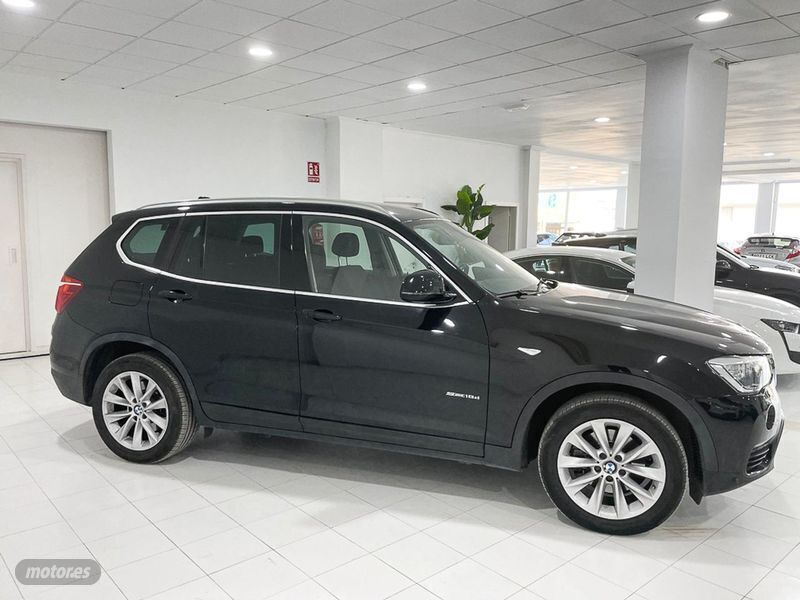 Usado BMW X3 149 CV (109 kW) 2017 Negro SUV