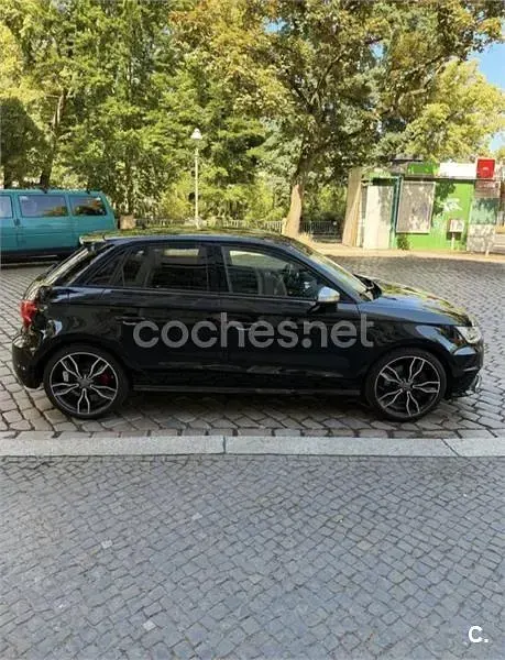 Usado Audi S1 Sportback 231 CV (169 kW) 2015 Negro Utilitario