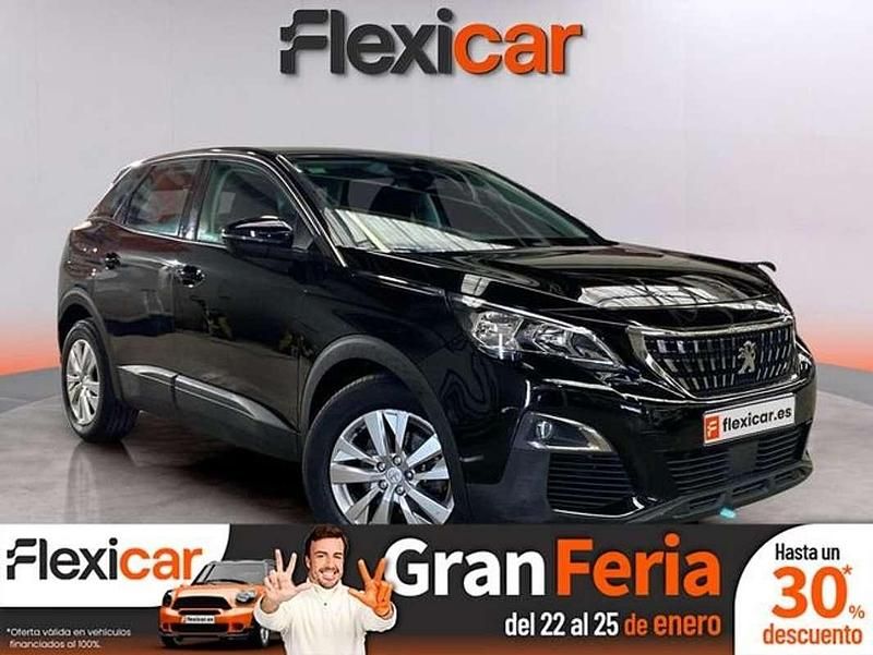 Negro Usado 2017 Peugeot 3008 Active Monovolumen | 9990 € (Super precio) - Imagen 1/4