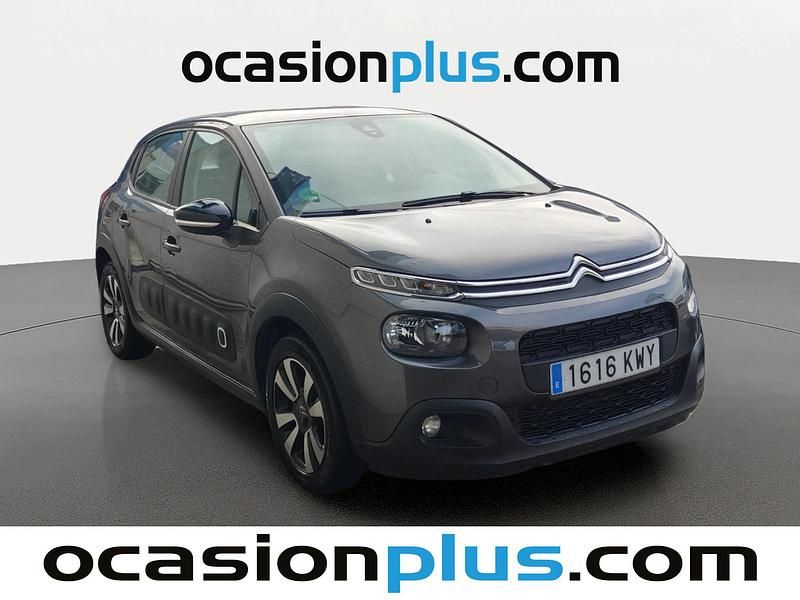 Usado Citroën C3 Feel 110 CV (80 kW) 2019 Gris Utilitario