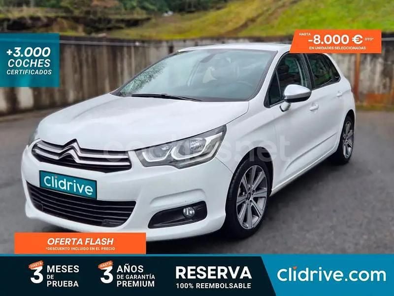 Usado Citroën C4 Feel 130 CV (95 kW) 2016 Blanco Berlina