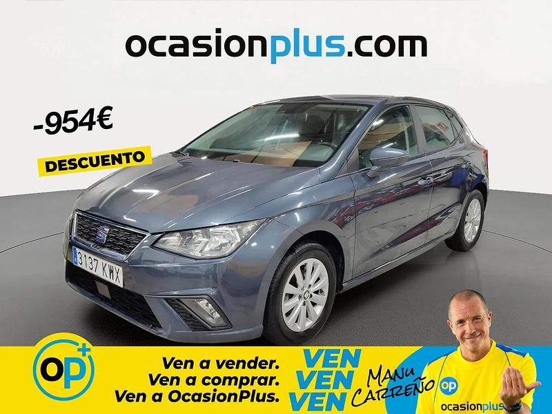 Usado Seat Ibiza Style Plus 80 CV (58 kW) 2019 Gris Utilitario