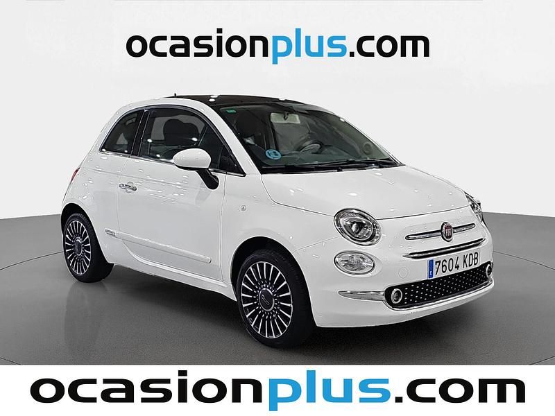 Usado Fiat 500 Lounge 69 CV (50 kW) 2017 Blanco Utilitario