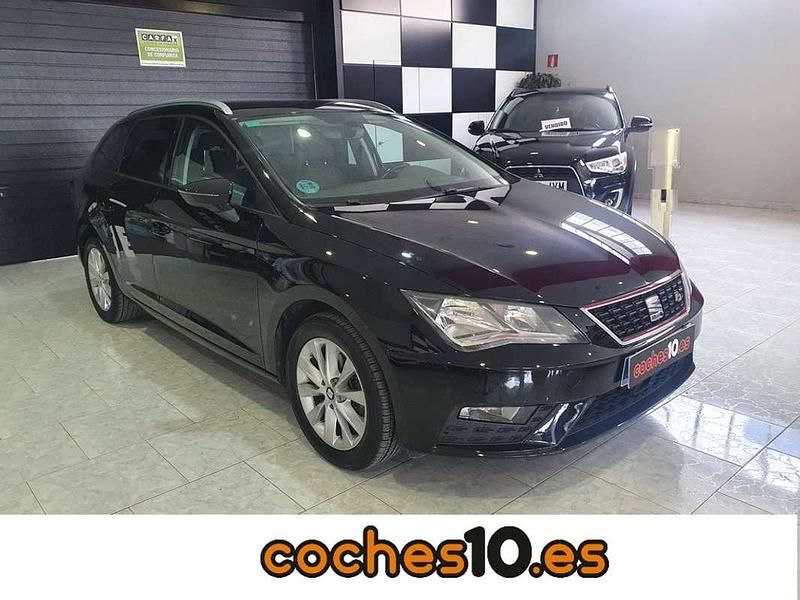 Negro Usado 2018 Seat Leon ST FR Familiar | 11.900 € (Buen precio) - Imagen 1/4