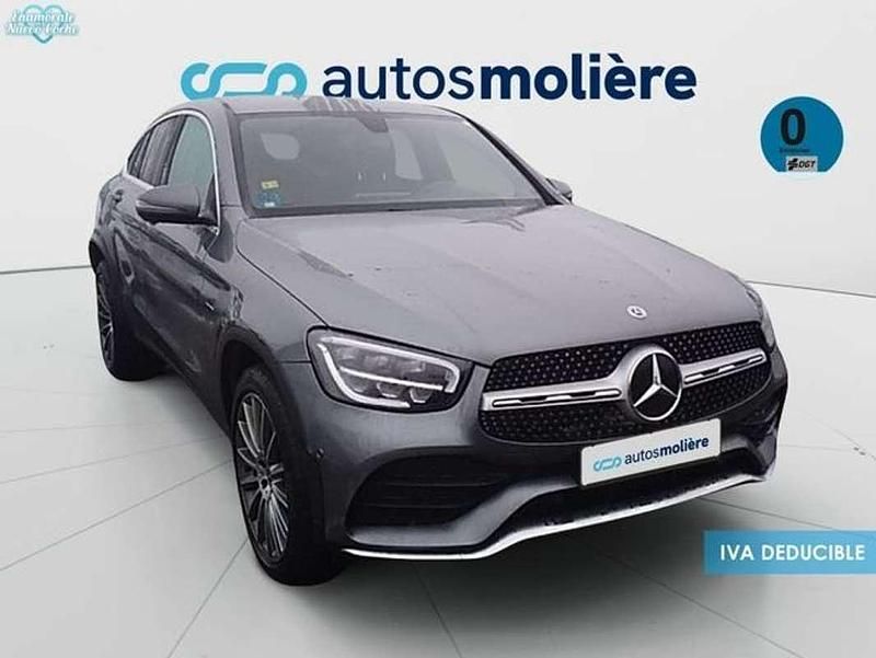 Usado Mercedes GLC300e 306 CV (225 kW) 2020 Negro SUV