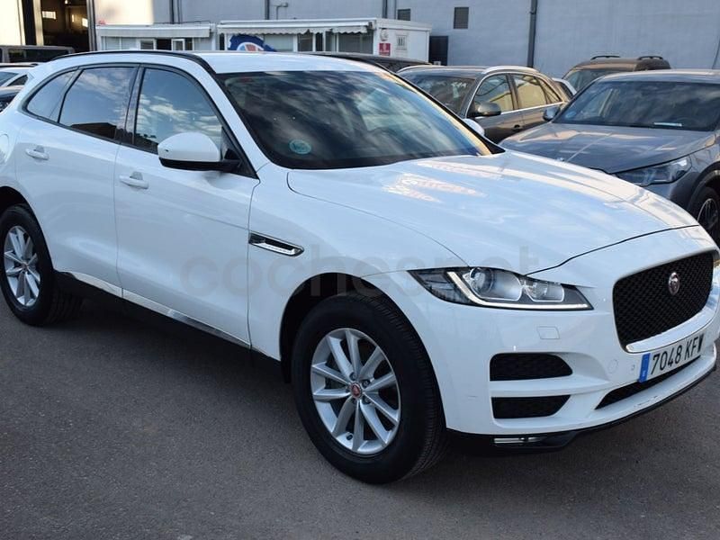 Usado Jaguar F-Pace Portfolio 180 CV (132 kW) 2018 Blanco SUV