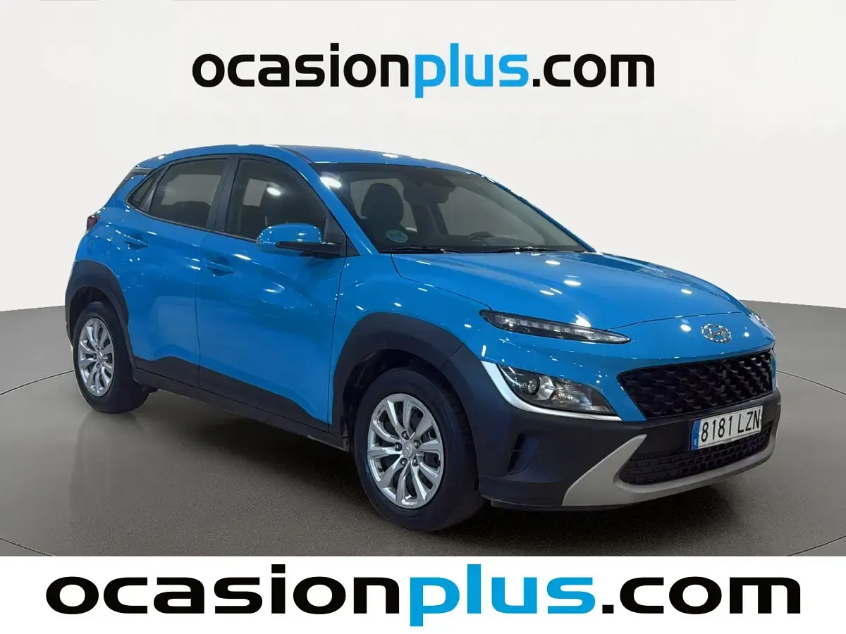 Usado Hyundai Kona 120 CV (88 kW) 2022 Azul SUV
