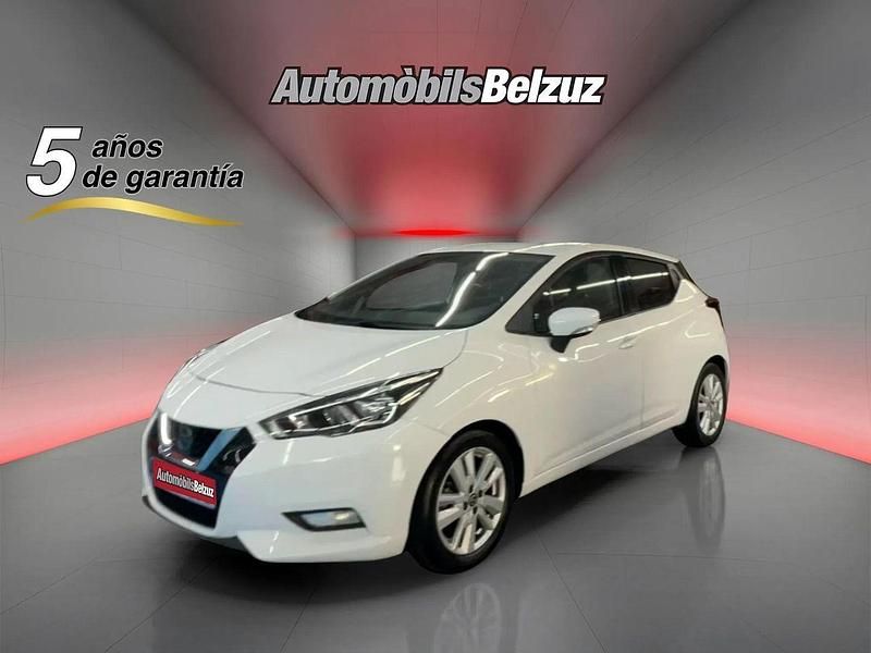 Blanco Usado 2020 Nissan Micra Acenta Utilitario | 12.990 € (Precio justo) - Imagen 1/4