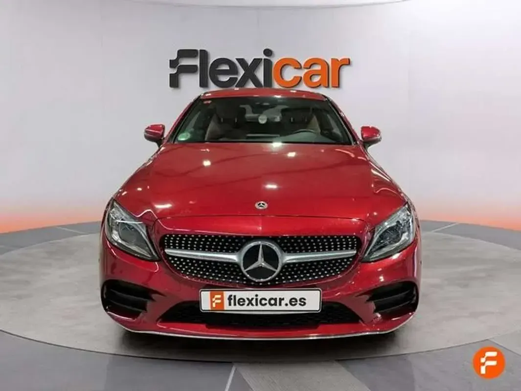 Usado Mercedes C220 194 CV (142 kW) 2021 Rojo Coupe