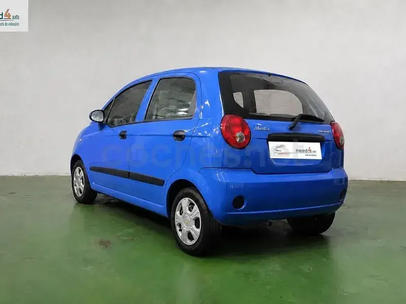 Usado Chevrolet Matiz 65 CV (47 kW) 2008 Azul Utilitario