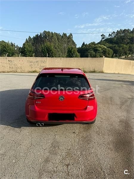 Usado VW Golf VII GTD 184 HP (135 kW) 2017 Vermelho Sedan