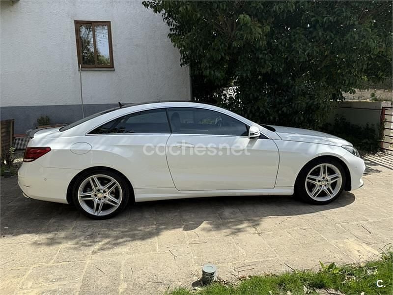 Usado Mercedes E350 252 CV (185 kW) 2014 Blanco Coupe