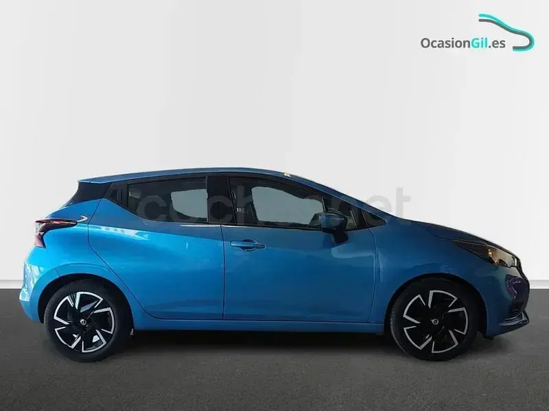 Usado Nissan Micra Acenta 92 CV (67 kW) 2022 Azul Utilitario