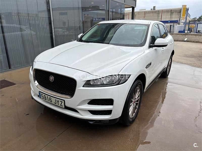 Usado Jaguar F-Pace Prestige 180 CV (132 kW) 2017 Blanco SUV