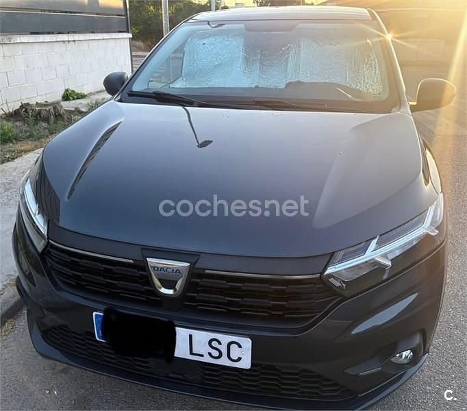 Negro Usado 2021 Dacia Sandero Acces Utilitario | 8990 € (Super precio) - Imagen 1/4