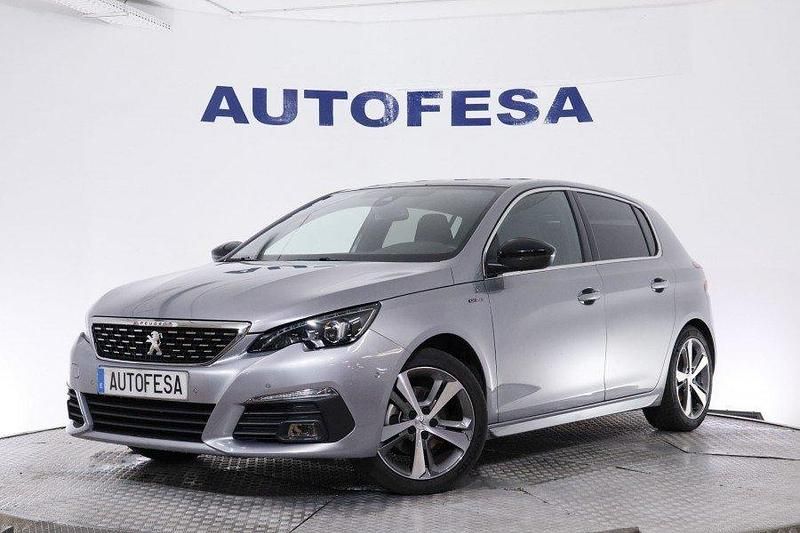 Usado Peugeot 308 GT-line 130 CV (95 kW) 2018 Plateado Utilitario