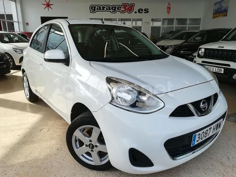 Blanco Usado 2014 Nissan Micra Acenta Utilitario | 6500 € (Precio justo) - Imagen 1/4