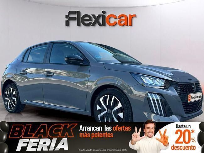 Gris / plata Usado 2024 Peugeot 208 Active Utilitario | 14.990 € (Precio justo) - Imagen 1/4