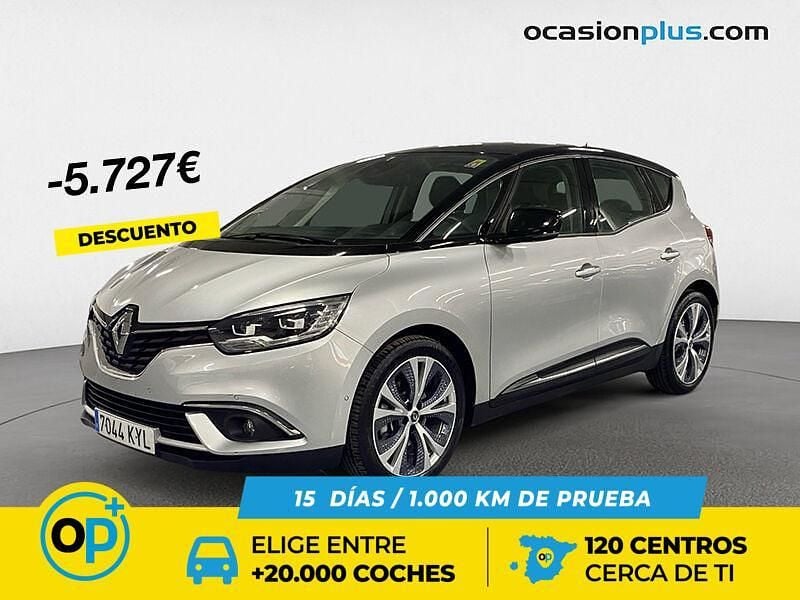 Gris Usado 2019 Renault Scénic IV Zen Monovolumen | 15.590 € (Buen precio) - Imagen 1/4