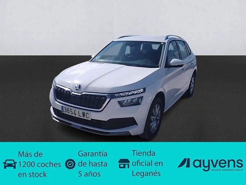 Blanco Usado 2022 Skoda Kamiq Ambition SUV | 18.900 € (Un poco caro) - Imagen 1/4