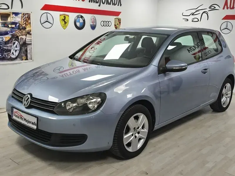 Usado VW Golf VI Highline 122 CV (89 kW) 2009 Azul Utilitario