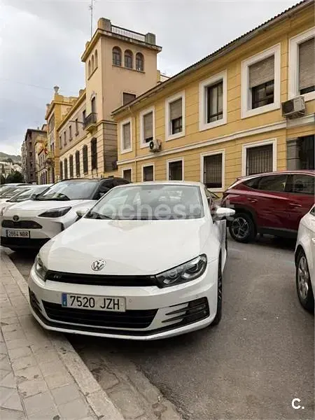 Usado VW Scirocco R-line 125 CV (91 kW) 2017 Blanco Coupe