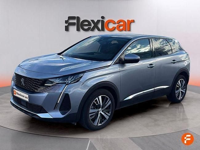 Usado Peugeot 3008 Allure 130 CV (95 kW) 2021 Gris SUV