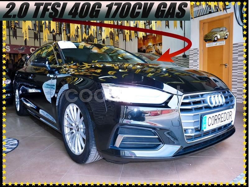 Negro Usado 2019 Audi A5 Sportback Berlina | 26.500 € (Caro) - Imagen 1/4