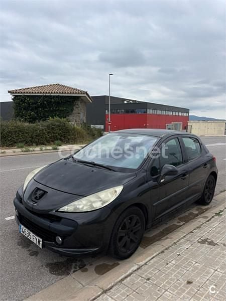Negro Usado 2008 Peugeot 207 Sport Berlina | 2800 € (Precio justo) - Imagen 1/4