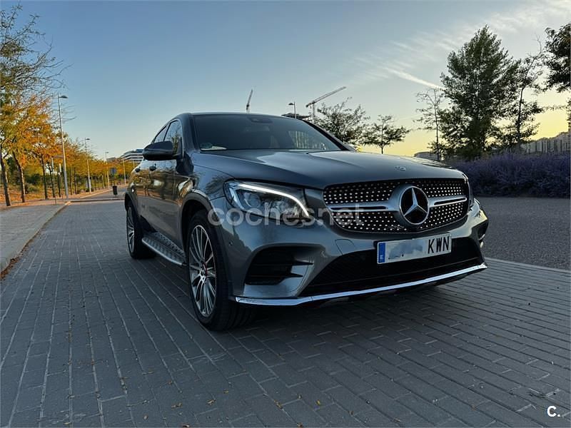 Gris / plata Usado 2019 Mercedes GLC220 Coupe | 37.500 € (Super precio) - Imagen 1/4