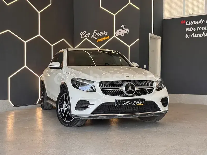Usado Mercedes GLC350 258 CV (189 kW) 2017 Blanco Coupe