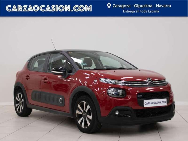Rojo Usado 2016 Citroën C3 Feel Utilitario | 7900 € (Buen precio) - Imagen 1/4