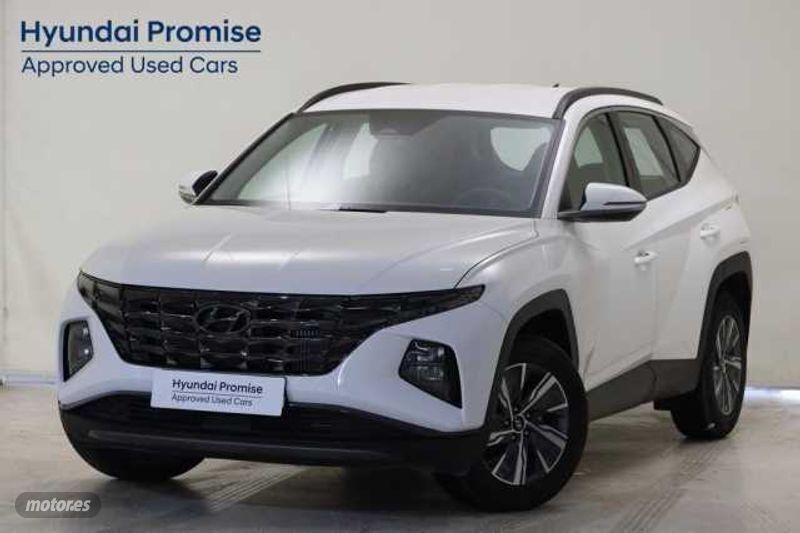 Atlas white Usado 2024 Hyundai Tucson SUV | 26.990 € (Precio justo) - Imagen 1/4