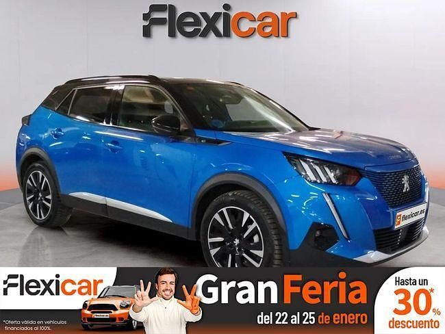 Azul Usado 2020 Peugeot e-2008 GT SUV | 17.490 € (Caro) - Imagen 1/4