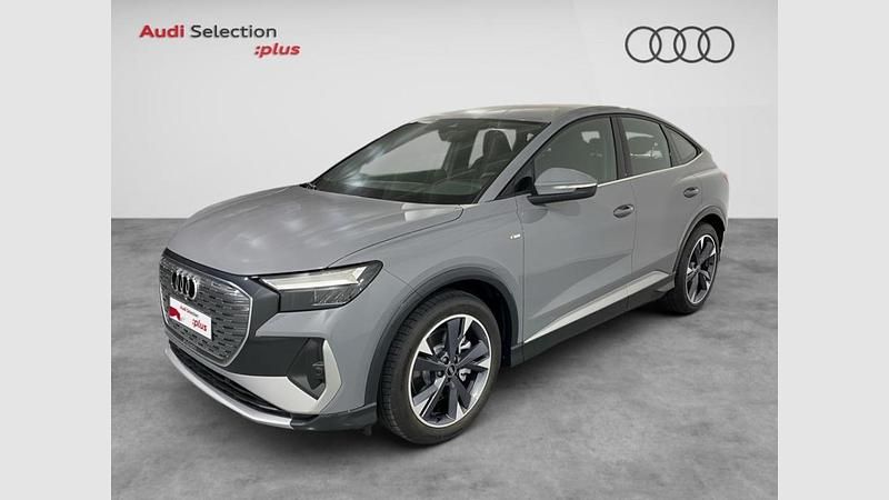 Gris balasto Usado 2025 Audi Q4 Sportback e-tron SUV | 58.400 € - Imagen 1/4
