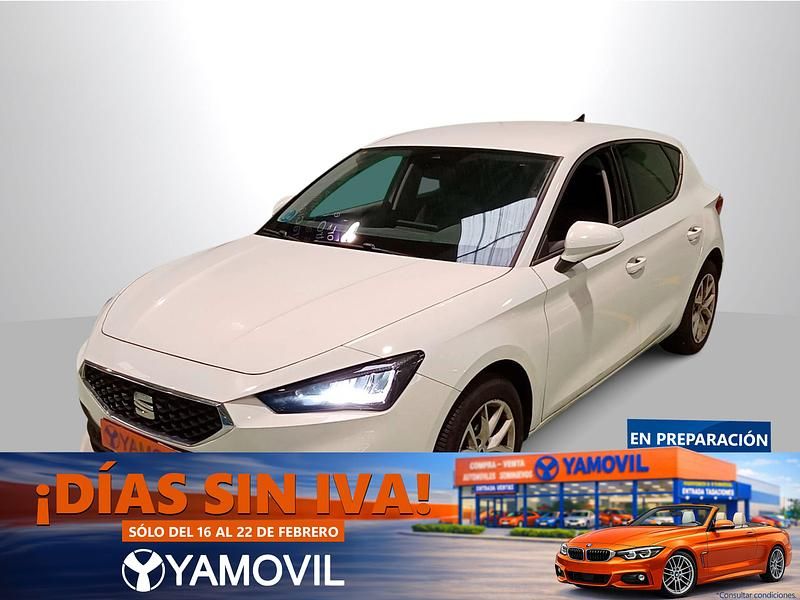 Usado Seat Leon Style 110 CV (80 kW) 2021 Blanco