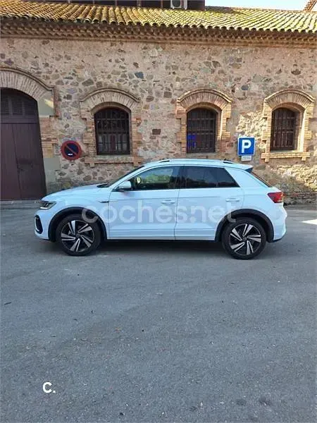 Usado VW T-Roc R-line 150 CV (110 kW) 2022 Blanco SUV