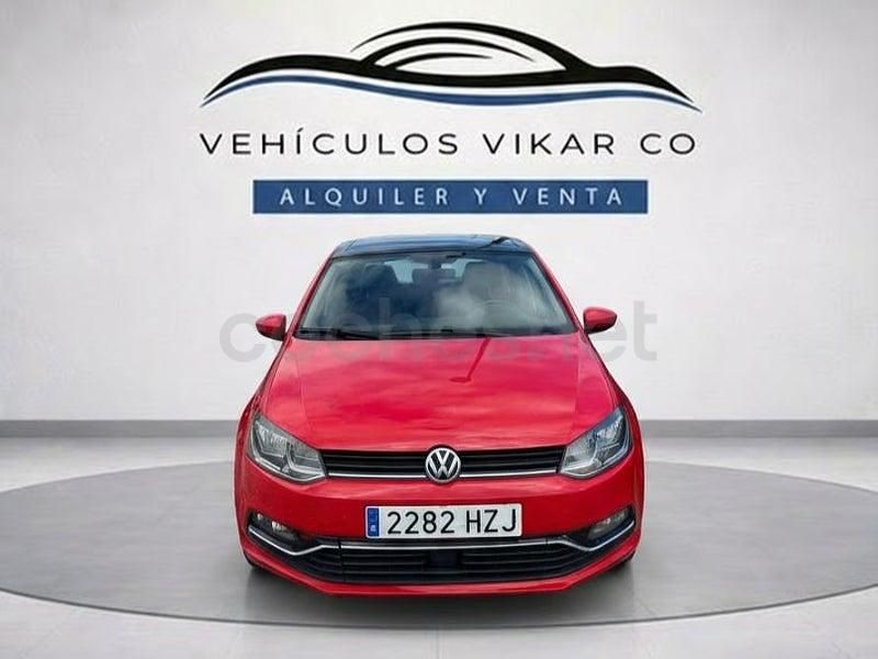 Usado VW Polo Sportline 90 CV (66 kW) 2014 Rojo Berlina